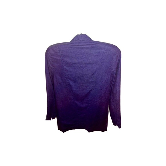 Vintage 1980 Women's Deep Purple Blazer - Picture 2 of 6